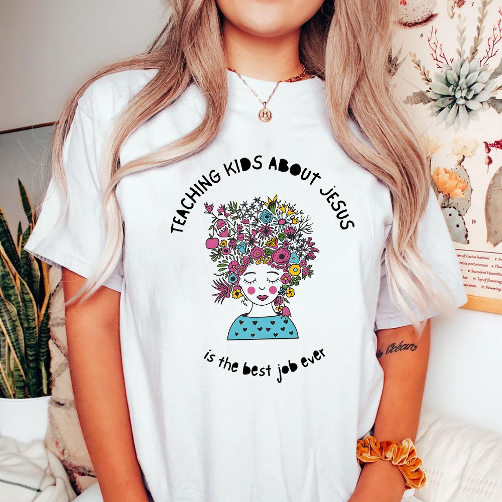 Teaching Kids About Jesus Christian T-Shirt