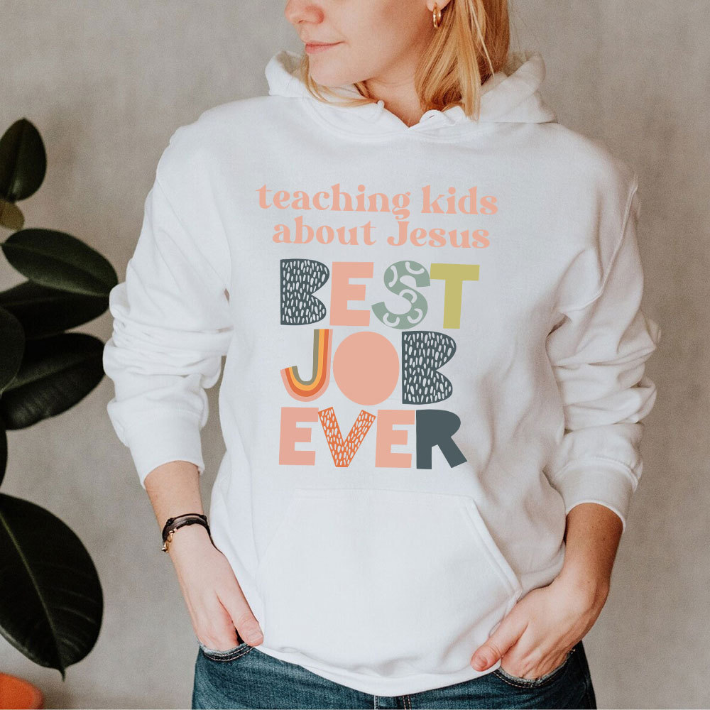 Teaching Kids About Jesus Hoodie
