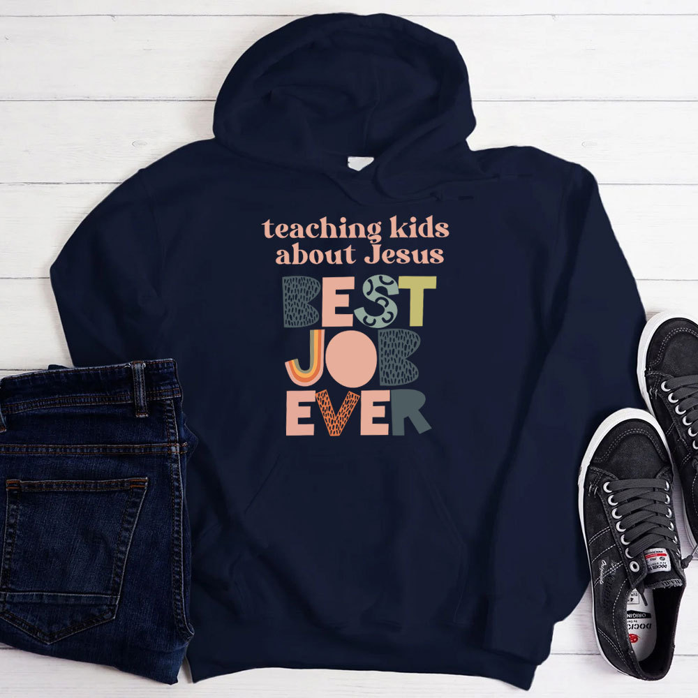 Teaching Kids About Jesus Hoodie