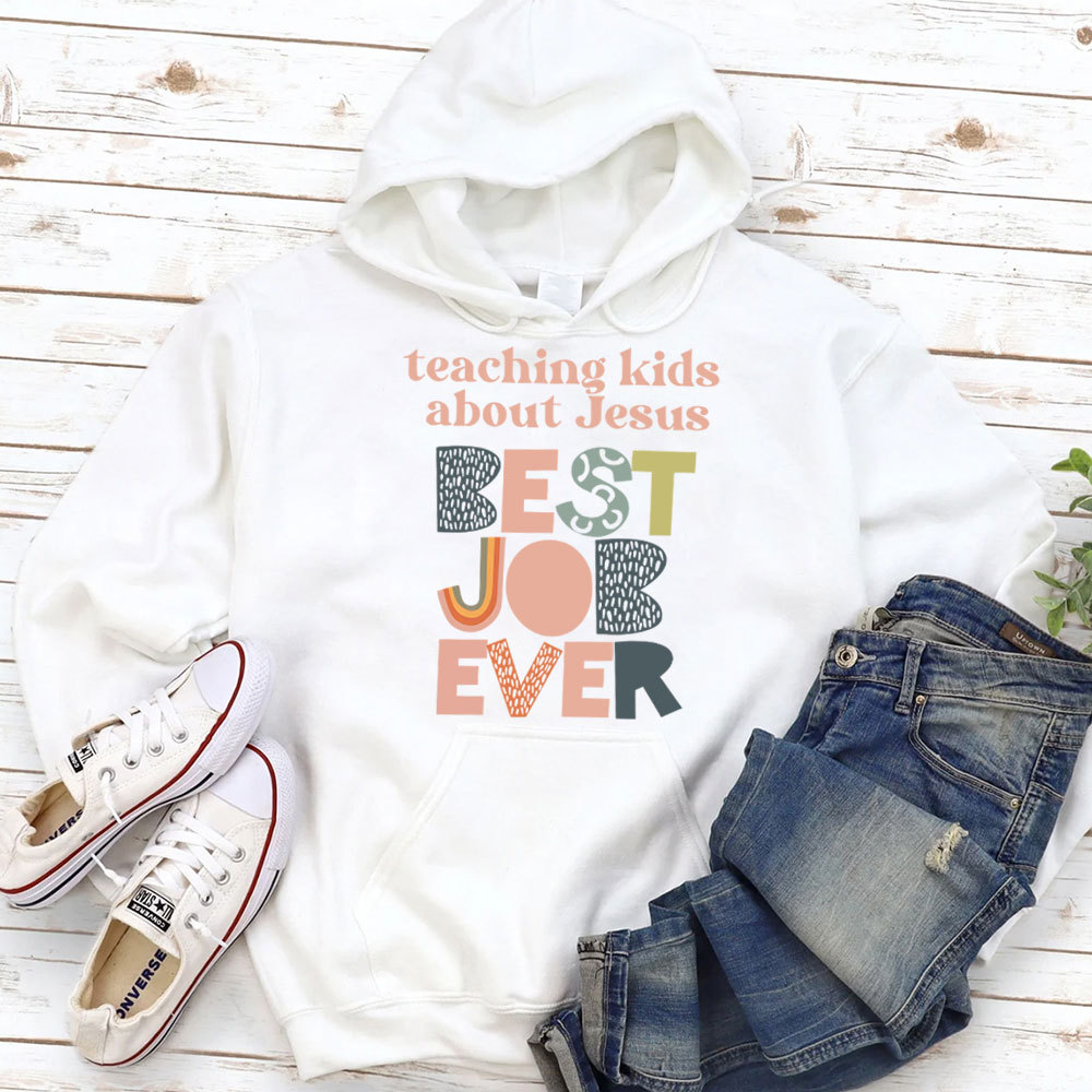 Teaching Kids About Jesus Hoodie