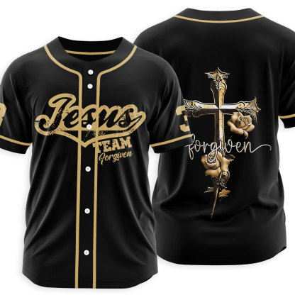 Team Jesus Christian Baseball Jersey