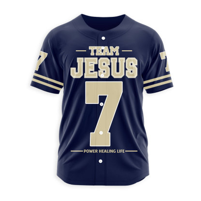 Team Jesus Christian Baseball Jersey