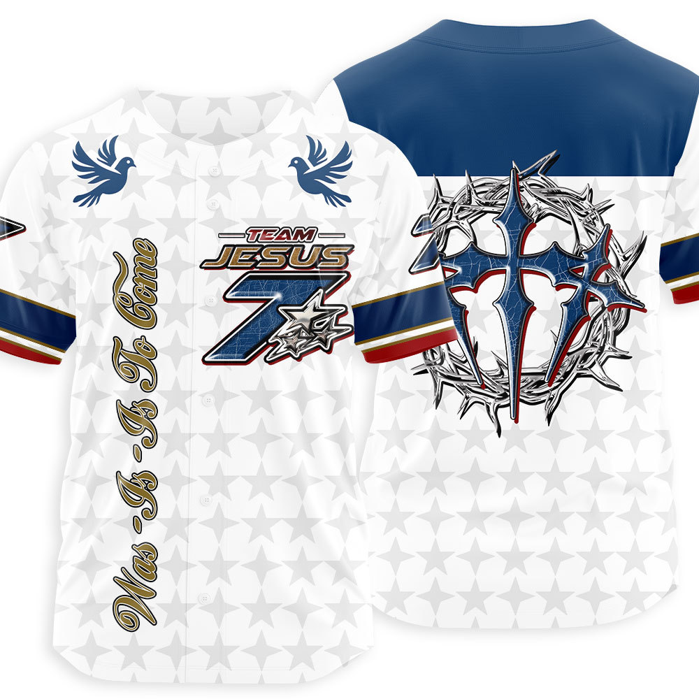 Team Jesus Christian Baseball Jersey