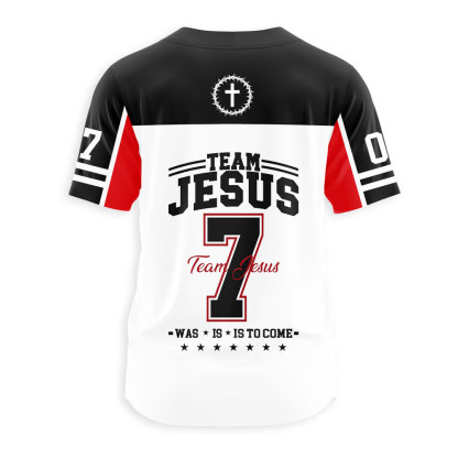 Team Jesus Christian Baseball Jersey