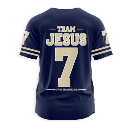 Team Jesus Christian Baseball Jersey