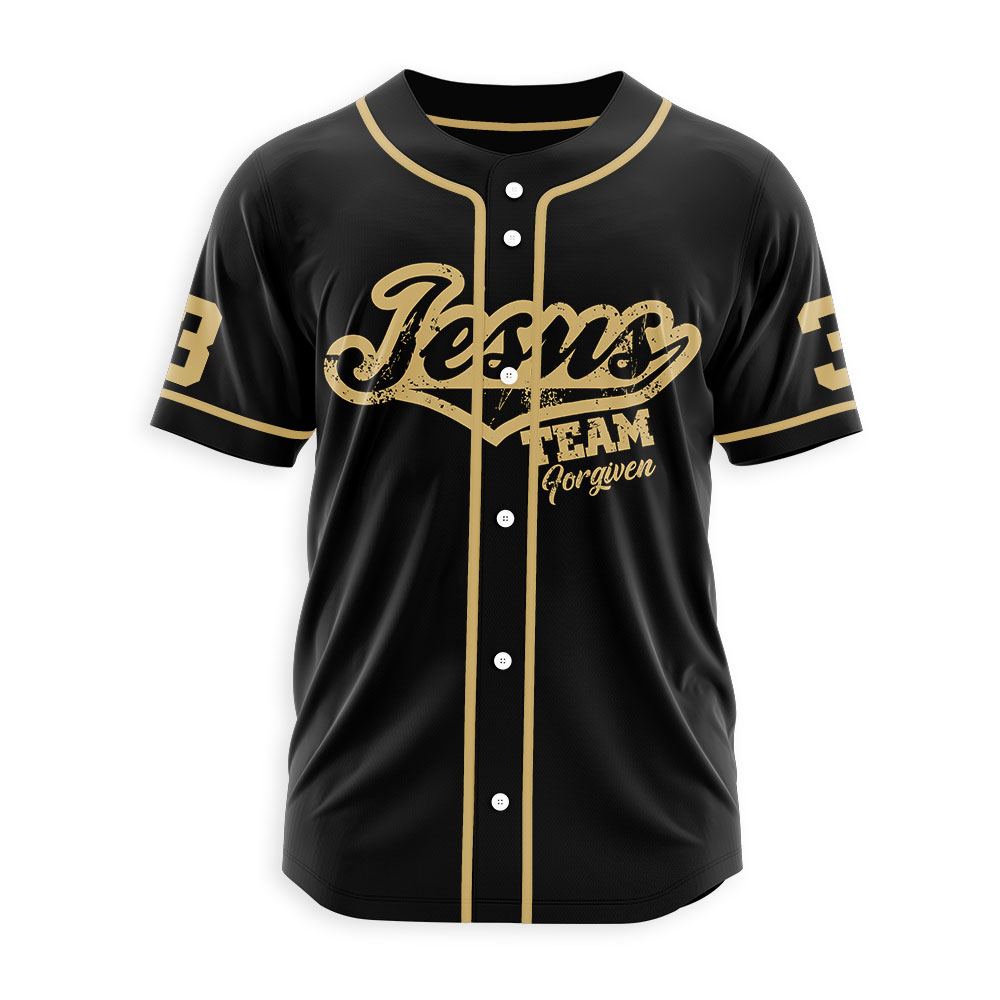 Team Jesus Christian Baseball Jersey