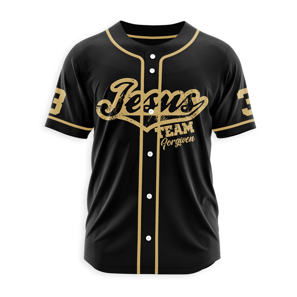 Team Jesus Christian Baseball Jersey