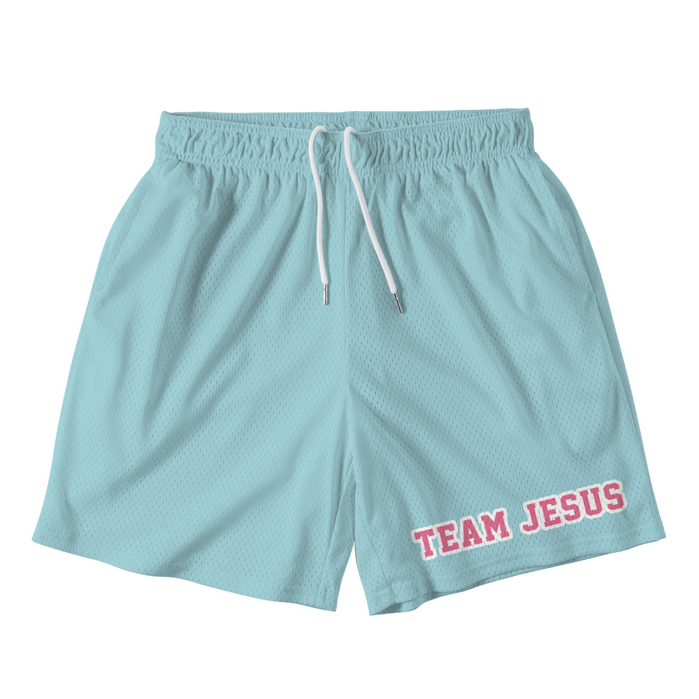 Team Jesus Christian Mesh Shorts