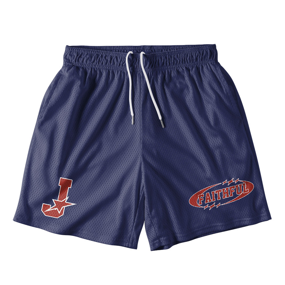 Team Jesus Christian Mesh Shorts