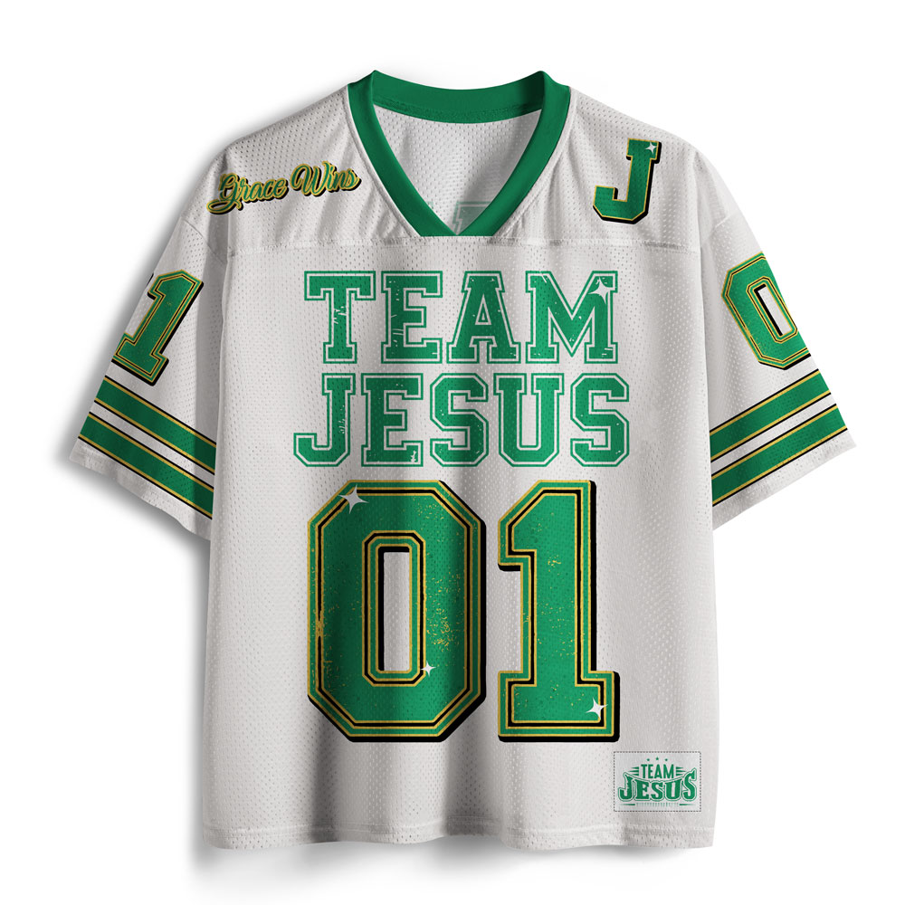 Team Jesus One Body One Spirit Christian Mesh Jersey