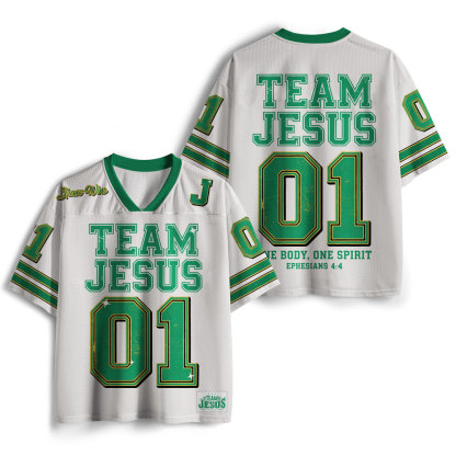 Team Jesus One Body One Spirit Christian Mesh Jersey