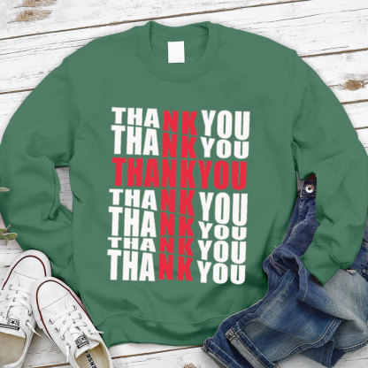 Thank You Christian Sweatshirt
