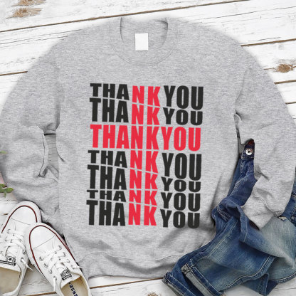 Thank You Christian Sweatshirt