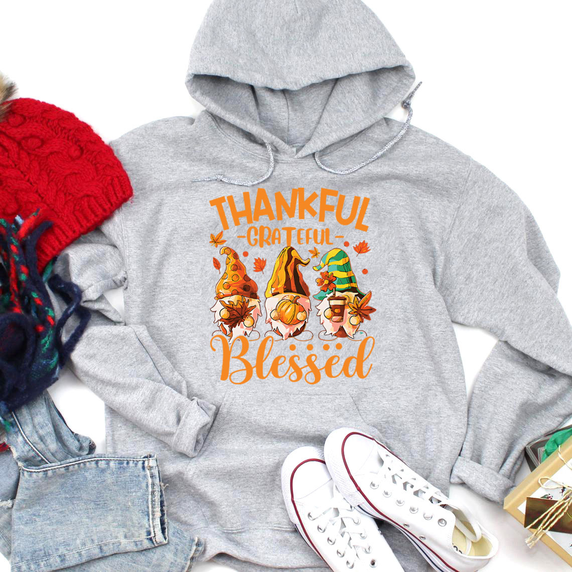 Thankful And Dwarf Christian Hoodie