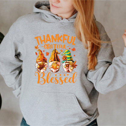 Thankful And Dwarf Christian Hoodie