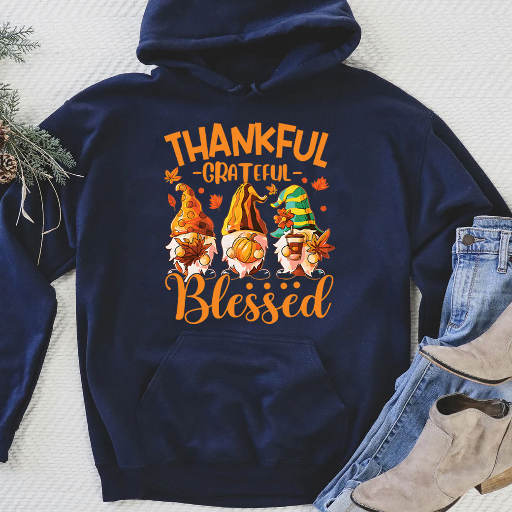 Thankful And Dwarf Christian Hoodie