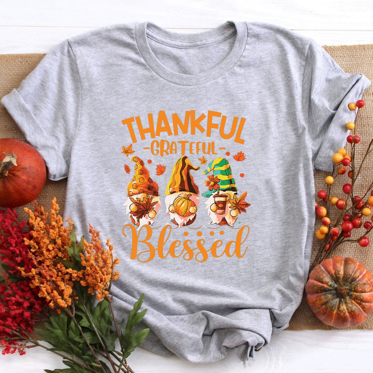 Thankful And Dwarf Christian T-Shirt