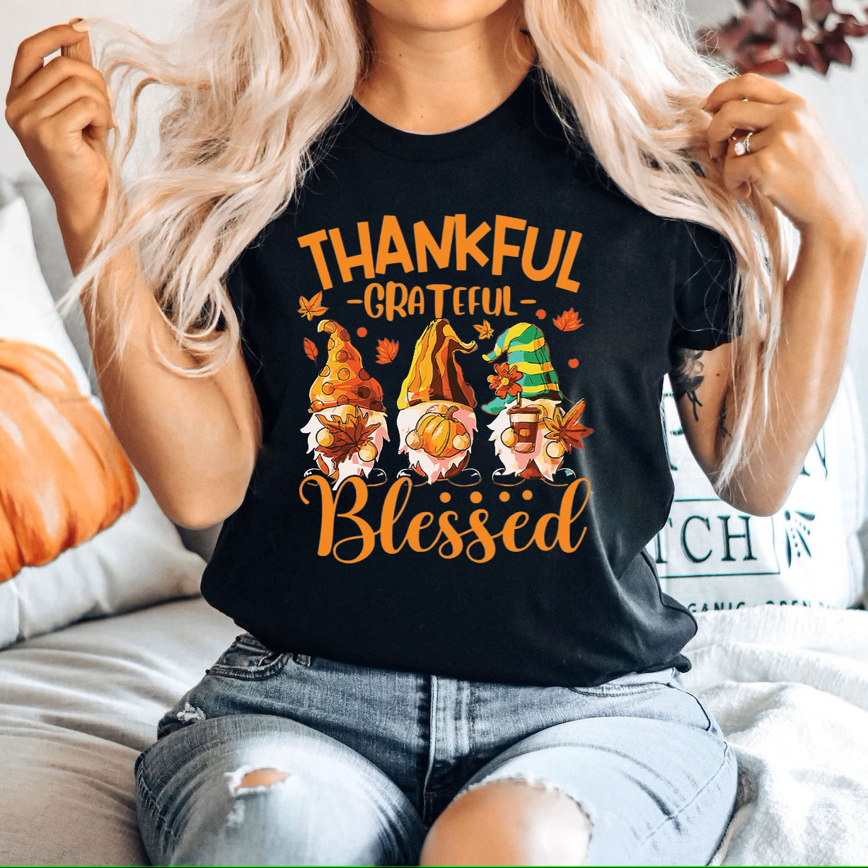Thankful And Dwarf Christian T-Shirt