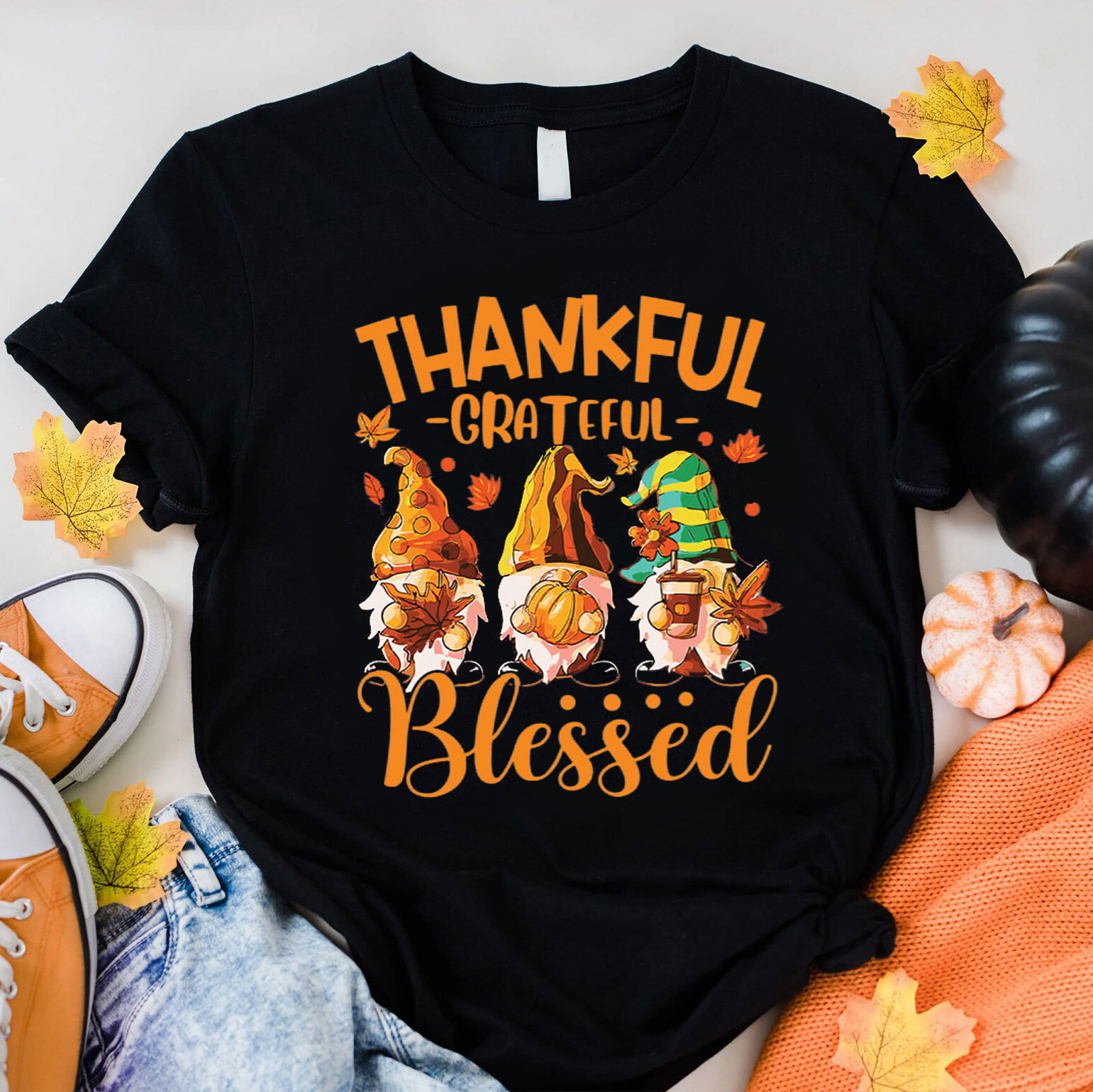 Thankful And Dwarf Christian T-Shirt