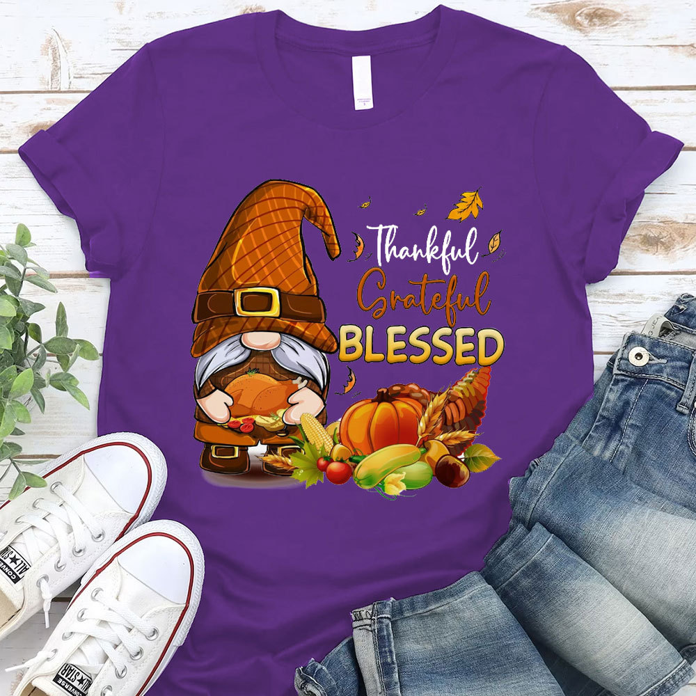 Thankful And Grateful Christian T-Shirt