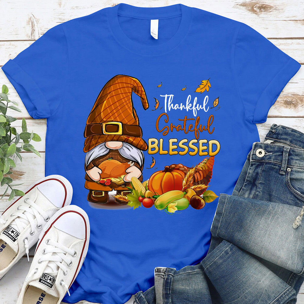 Thankful And Grateful Christian T-Shirt