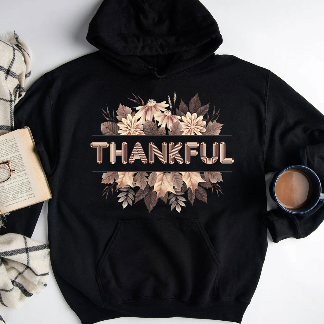 Thankful Fall Christian Hoodie