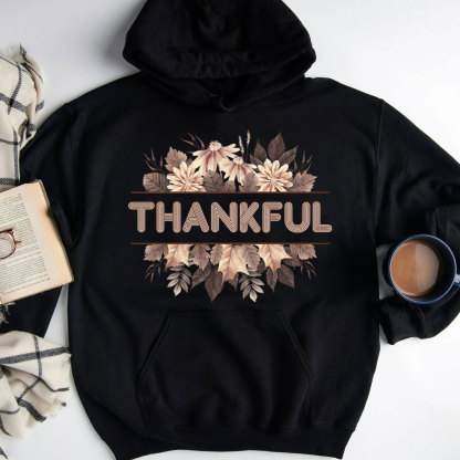 Thankful Fall Christian Hoodie
