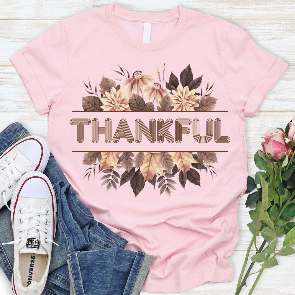 Thankful Fall Christian T-Shirt