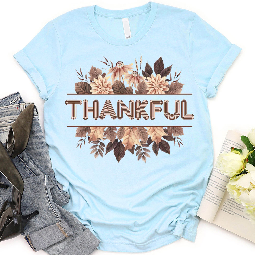 Thankful Fall Christian T-Shirt