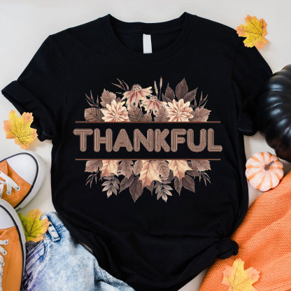 Thankful Fall Christian T-Shirt