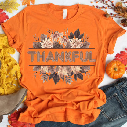 Thankful Fall Christian T-Shirt