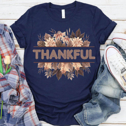 Thankful Fall Christian T-Shirt