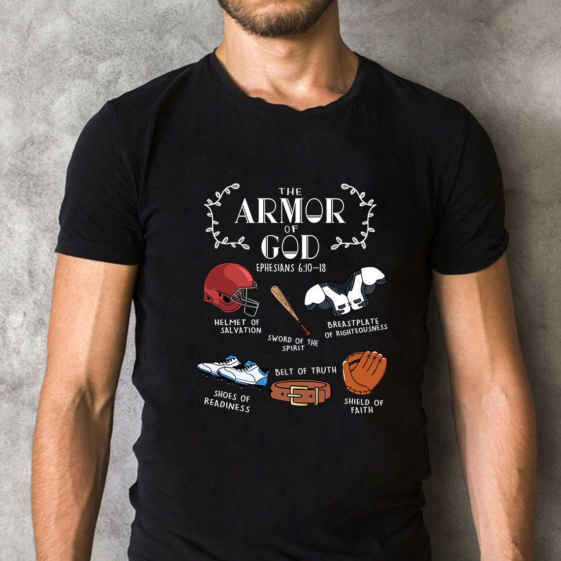 The Armor Of God Christian T-Shirt