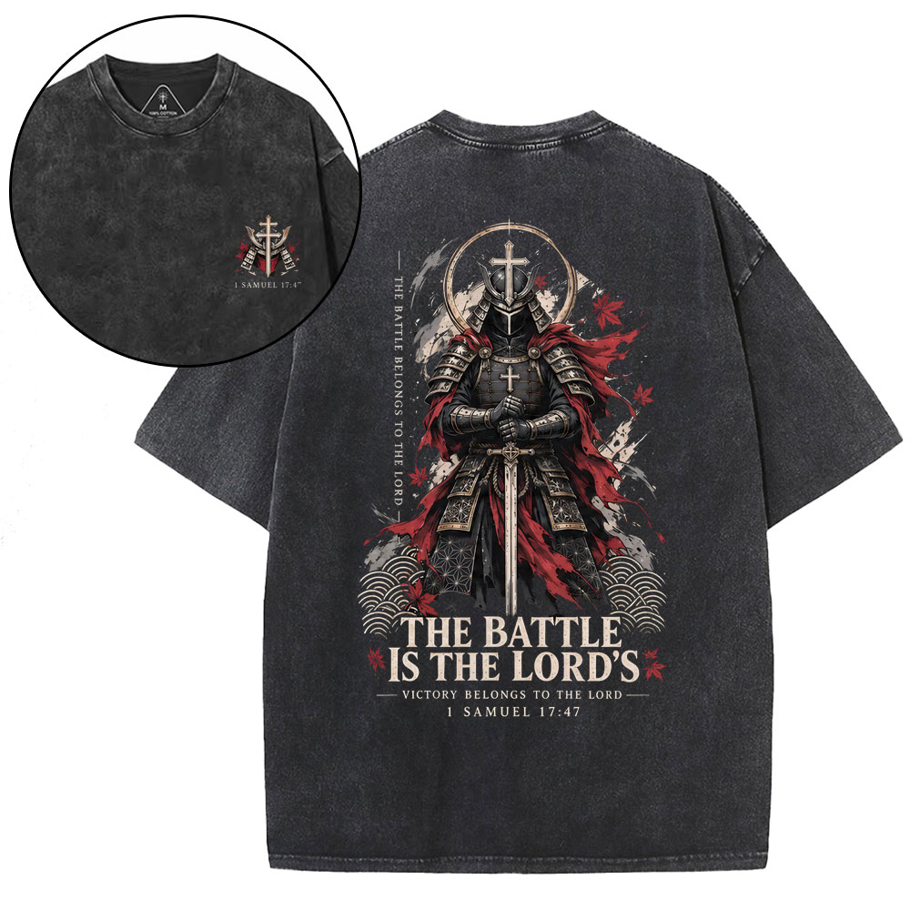New-Sample Christian Washed T-Shirt双面原件31.95 Sale - GuidingCross
