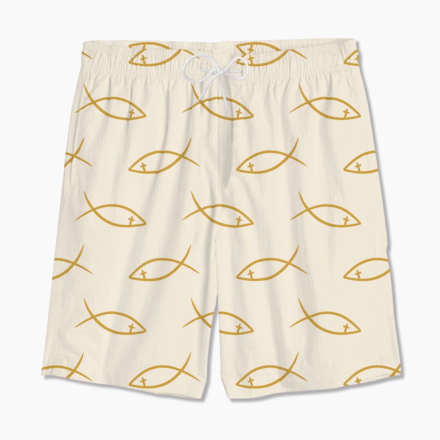 The Beige Fish Christian Hawaiian Shirt