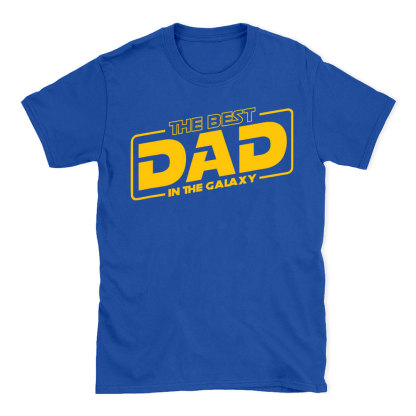 The Best Dad In The Galaxy Christian T-Shirt