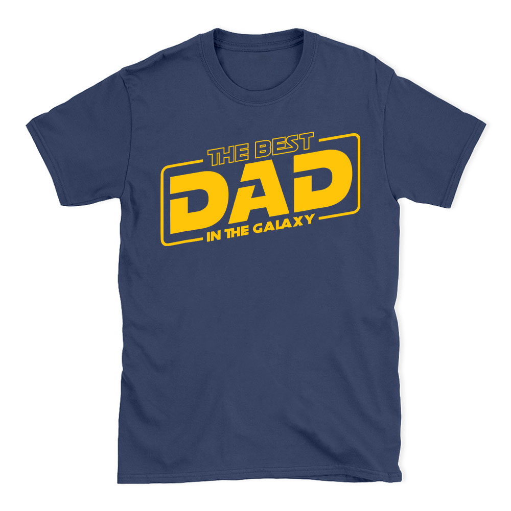 The Best Dad In The Galaxy Christian T-Shirt