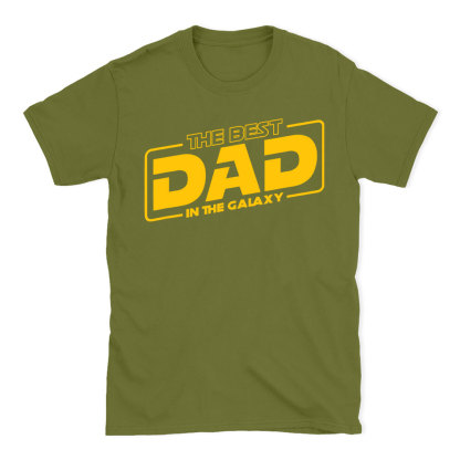 The Best Dad In The Galaxy Christian T-Shirt