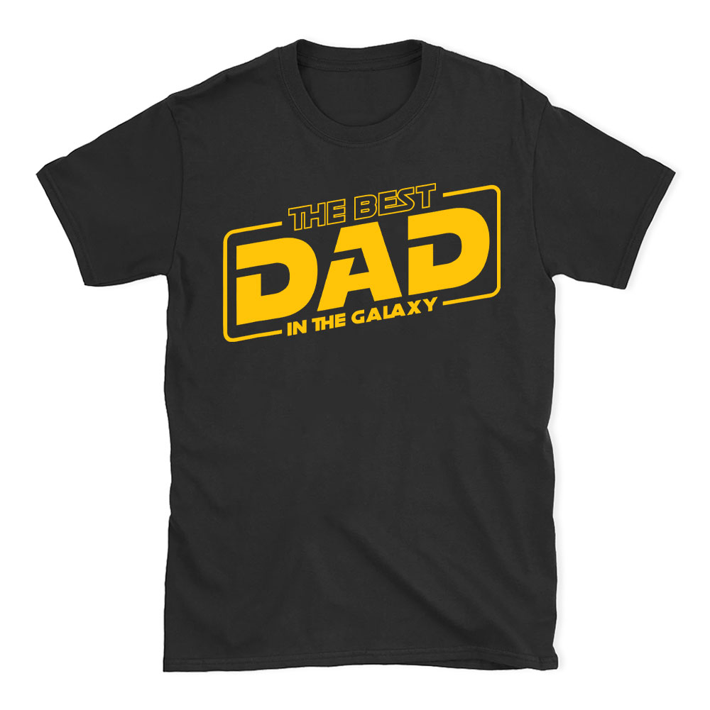 The Best Dad In The Galaxy Christian T-Shirt