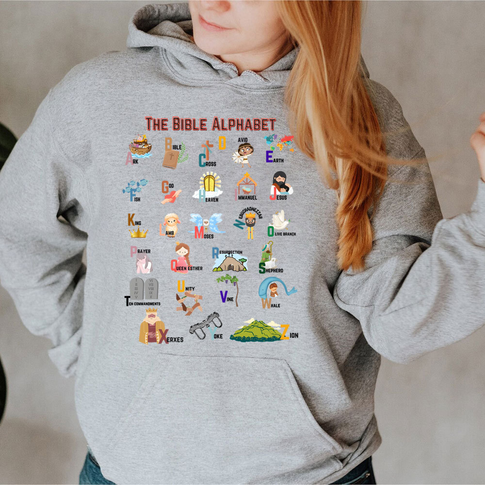 The Bible Alphabet Hoodie