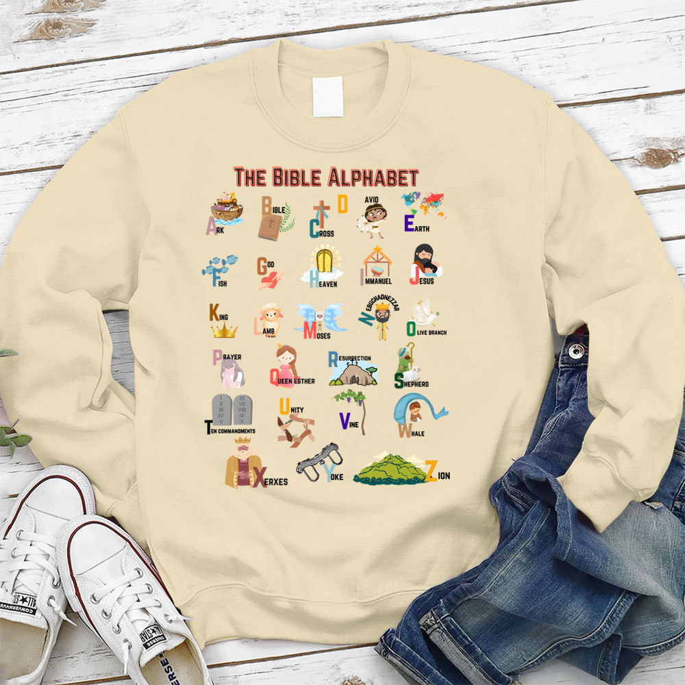 The Bible Alphabet Sweatshirt