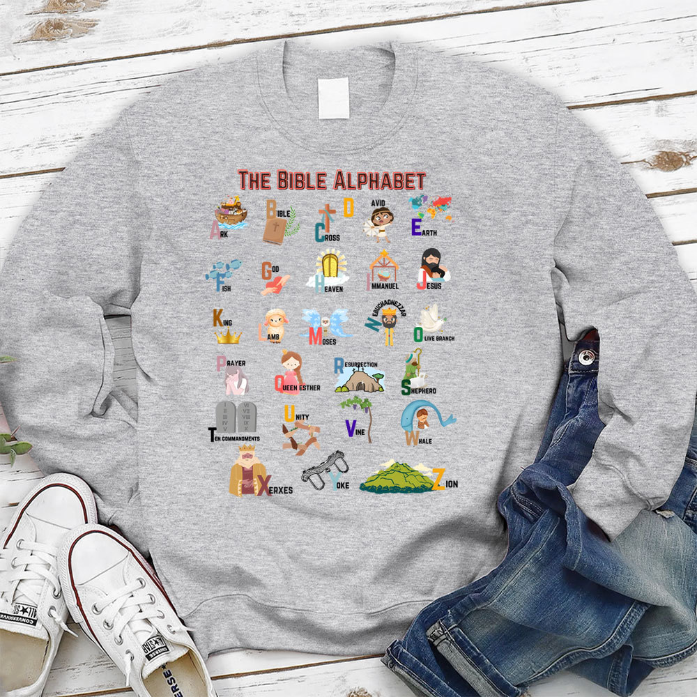 The Bible Alphabet Sweatshirt