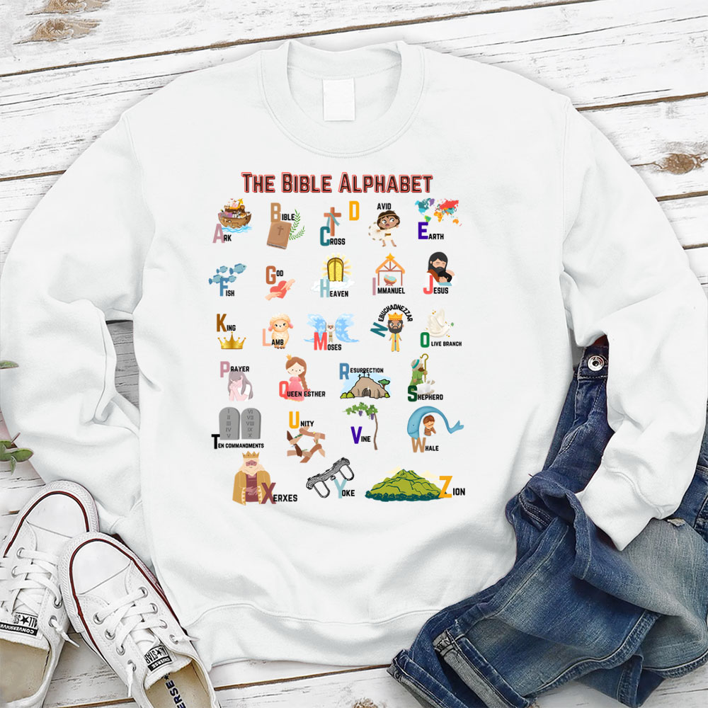 The Bible Alphabet Sweatshirt