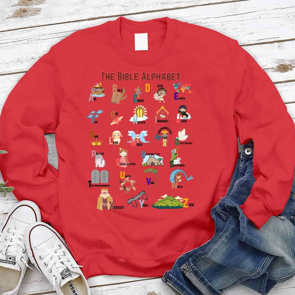 The Bible Alphabet Sweatshirt