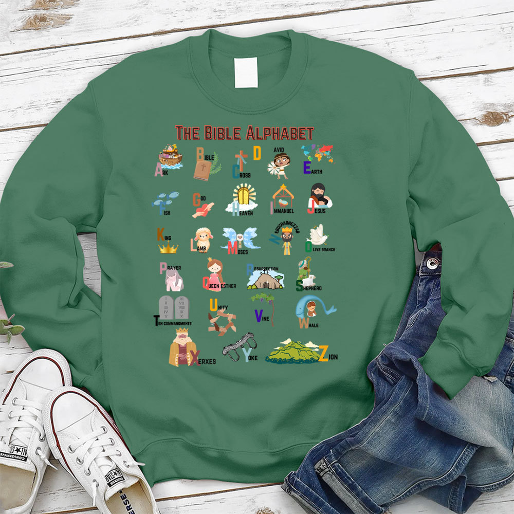 The Bible Alphabet Sweatshirt