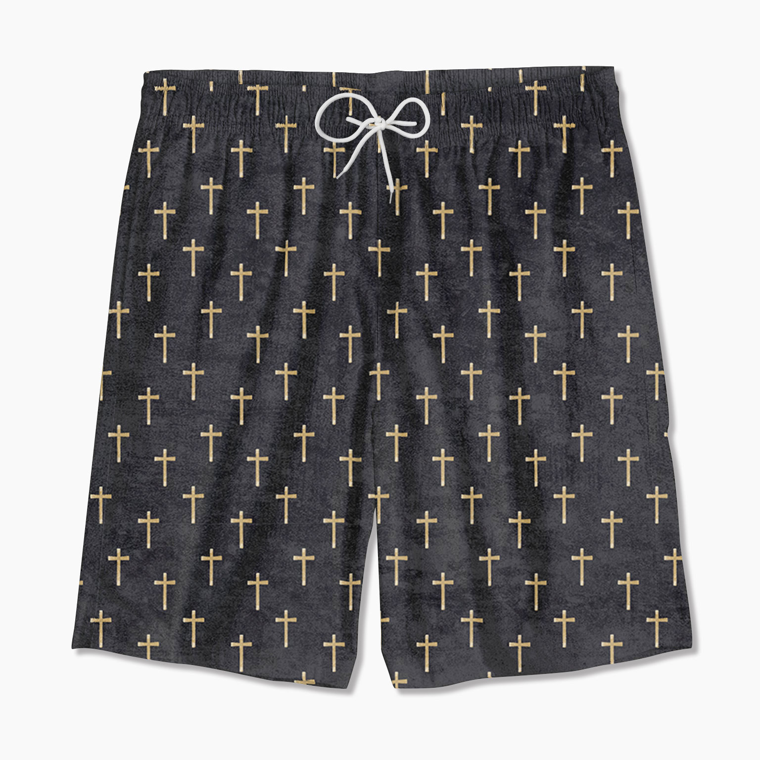 The Black Cross Christian Hawaiian Shirt