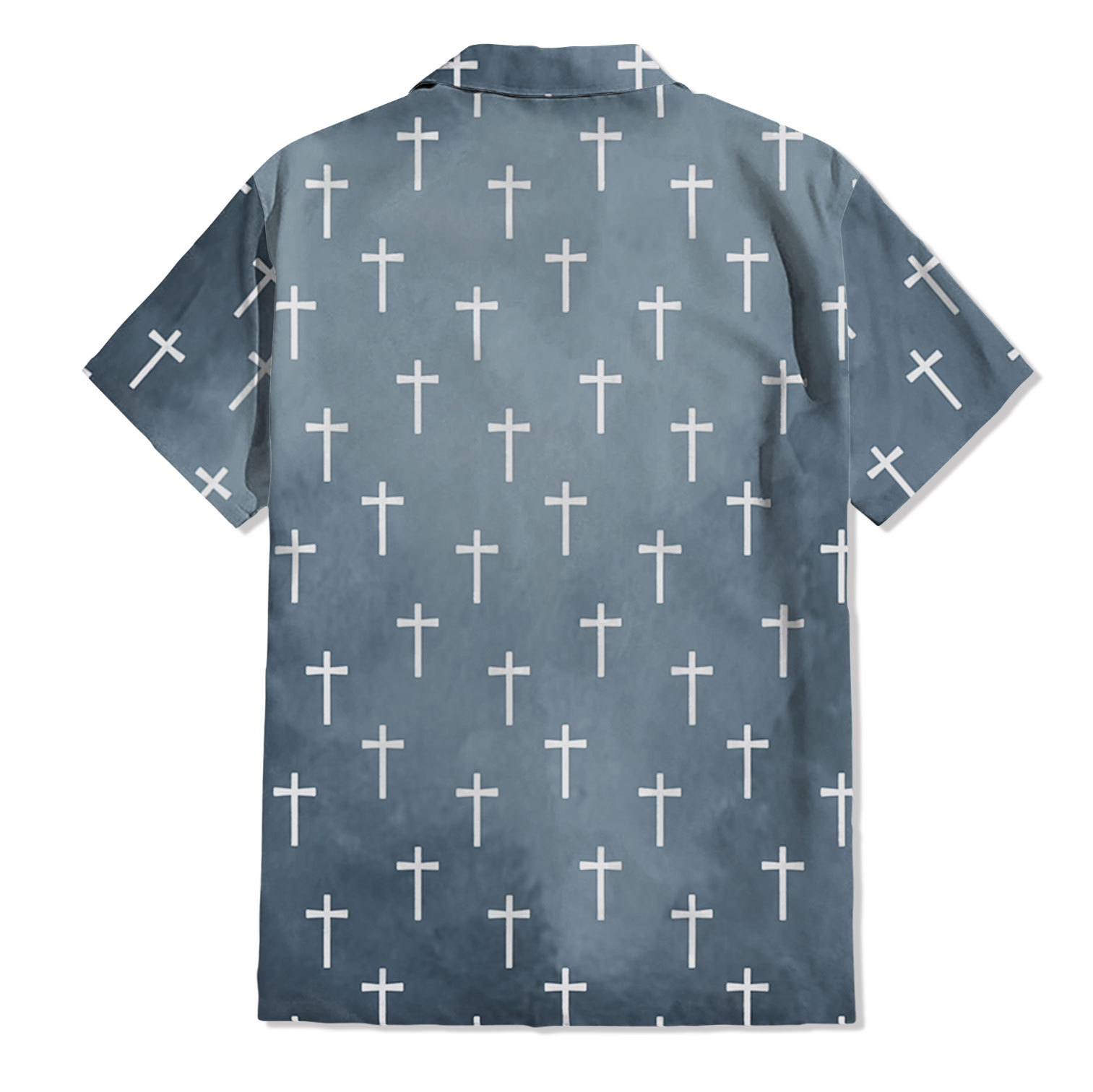 The Blue Cross Christian Hawaiian Shirt