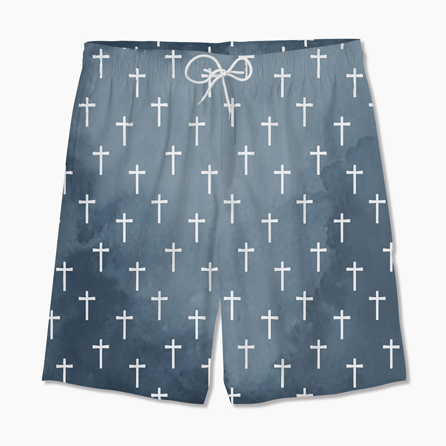 The Blue Cross Christian Hawaiian Shirt