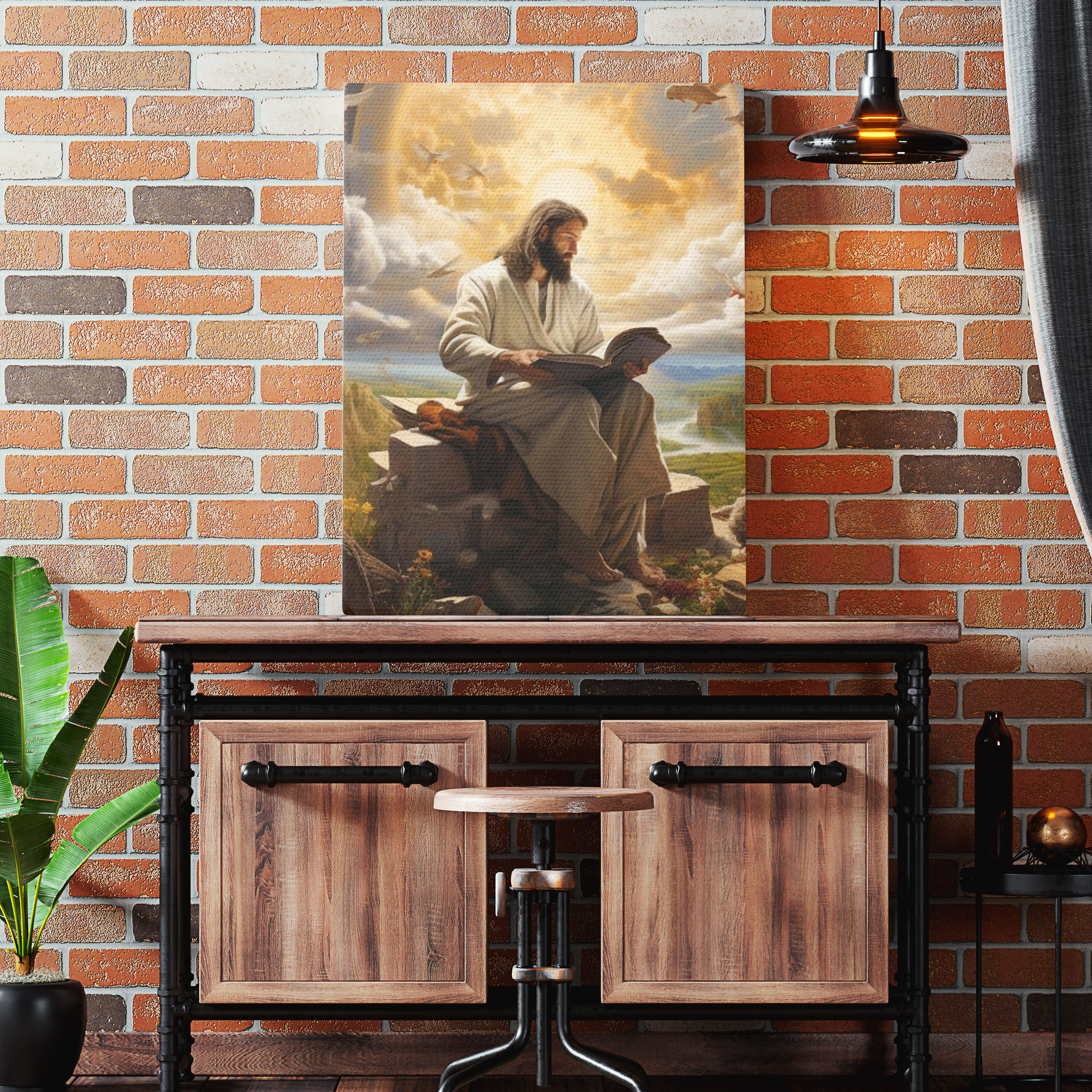 The Book Of Life Christian Canvas Wall Art