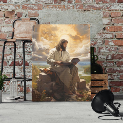 The Book Of Life Christian Canvas Wall Art